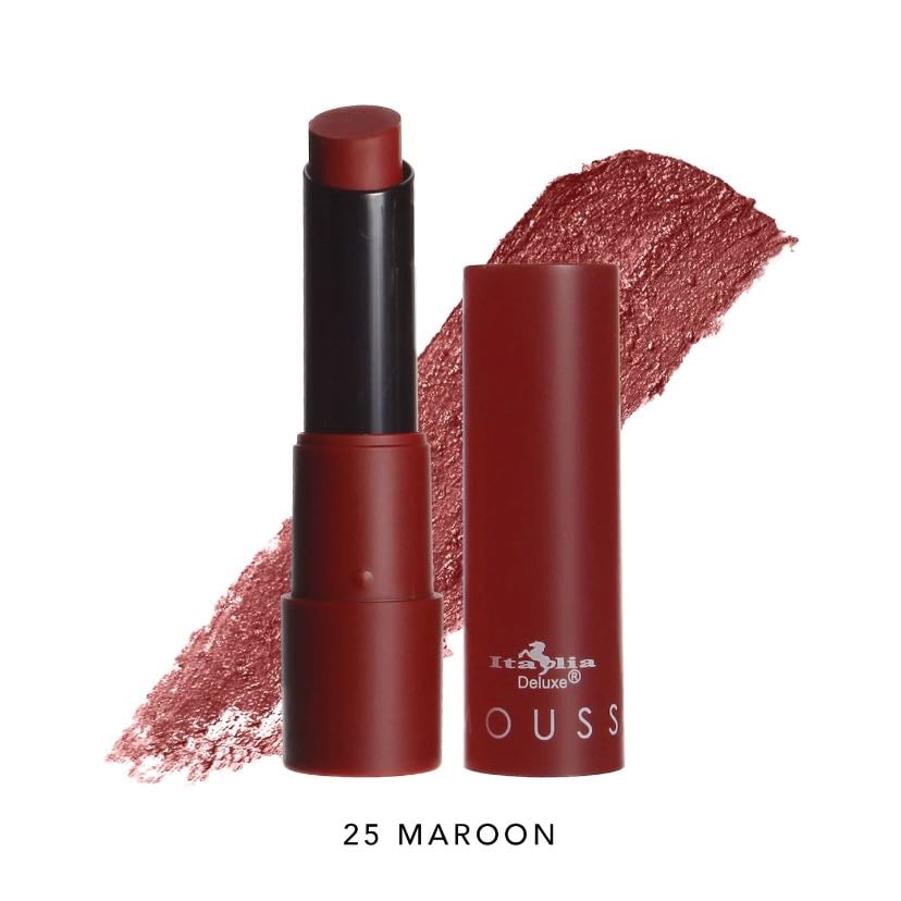 Maroon de Italia Deluxe - No es blush, i know! Peroooo es increíble el color que te deja en las mejillas, como efecto beso de sol, un color muy natural!