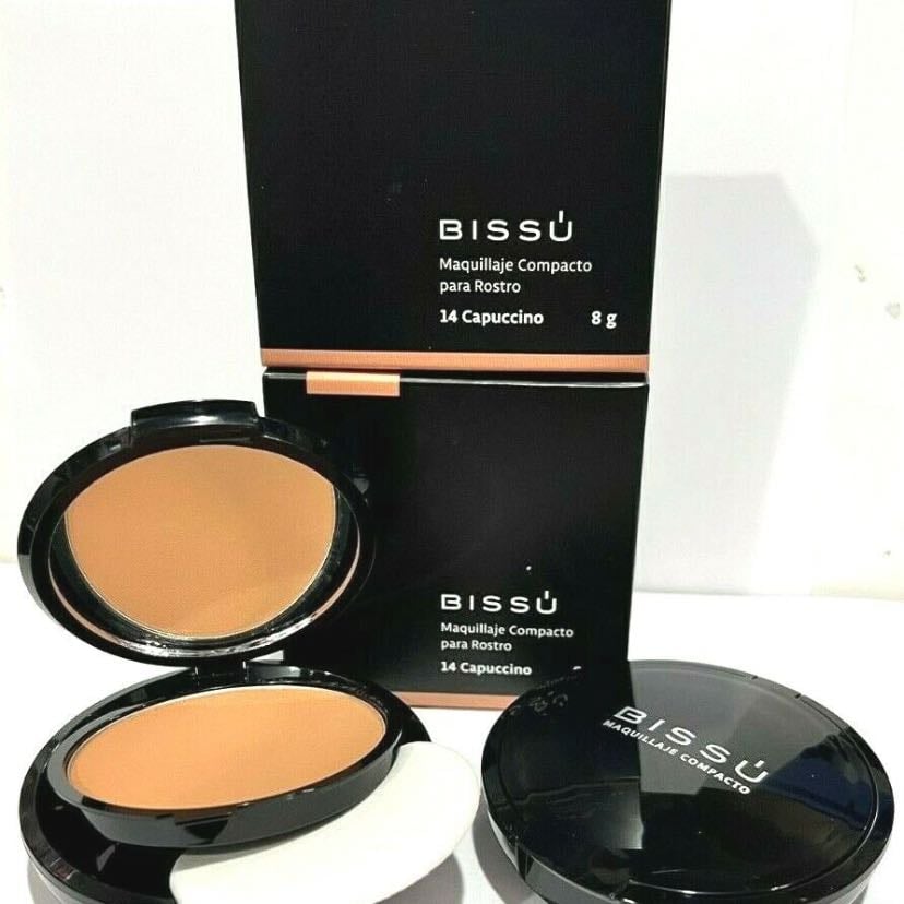 Polvo compacto Bissu - Sella muy bien, no se ve parchoso y además huele a vainilla 😋