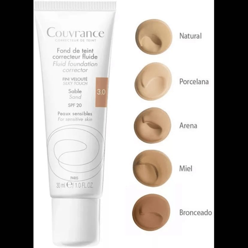 Base de Couvrance de Avène - Deja un acabado luminoso, cubre toda la cara con muy poco producto!