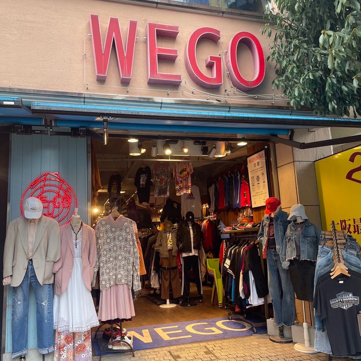 WEGO Shimokitazawa - This area in Tokyo is known for vintage spots. Here’s one of them.