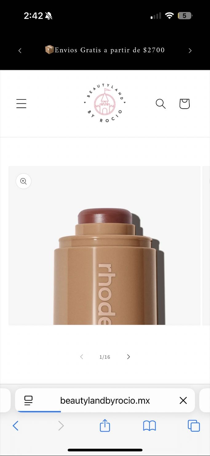 Rhode blush - Toasted teddy