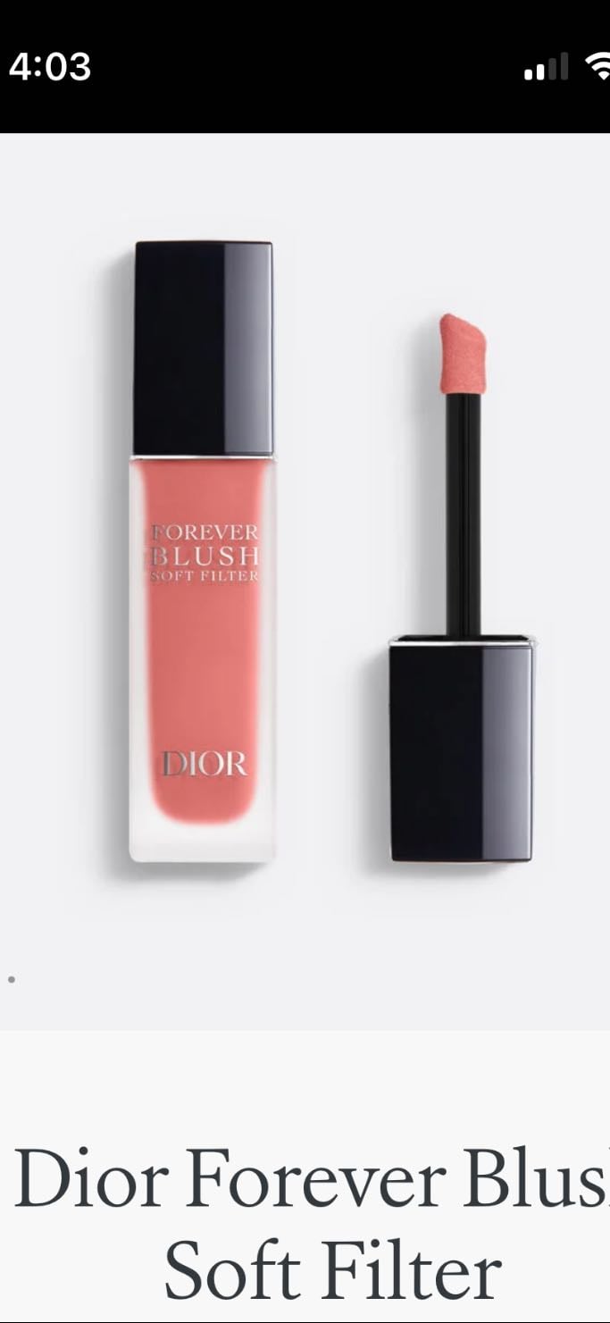 Forever blush sof Dior - Tono: Petal