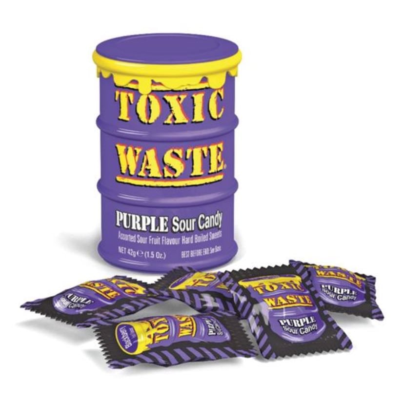 Toxic waste purple - 2,50€ -ish