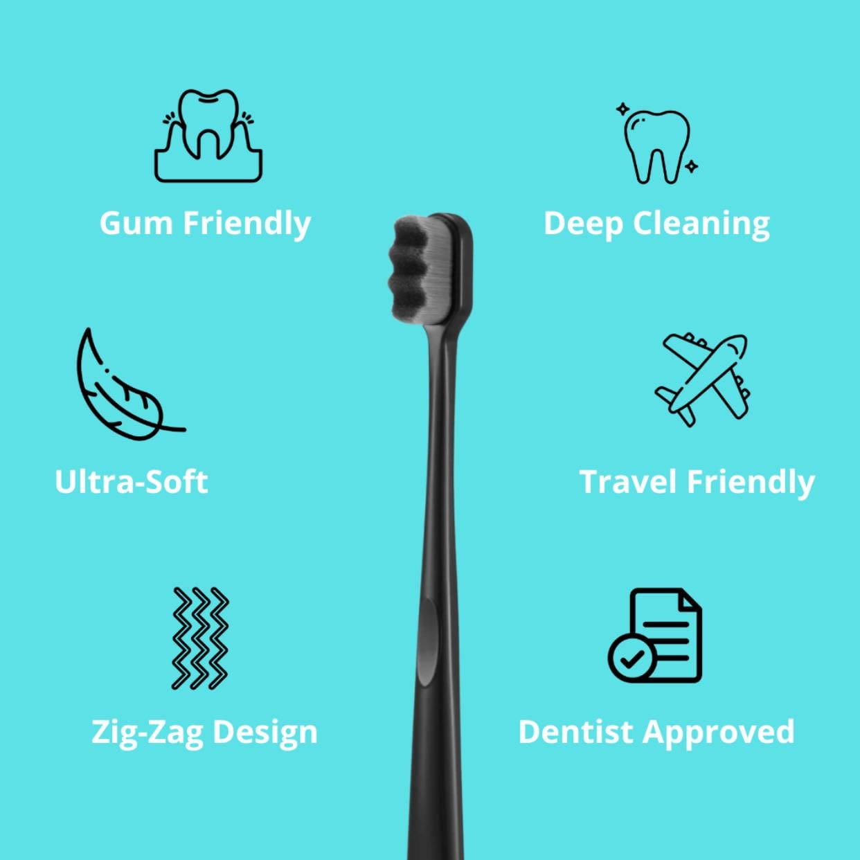 oralmax nano toothbrush - duo set for 1200