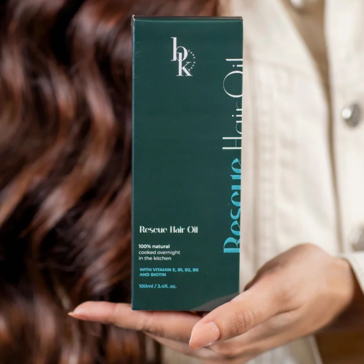 bkcare rescue hair oil - pkr 1440