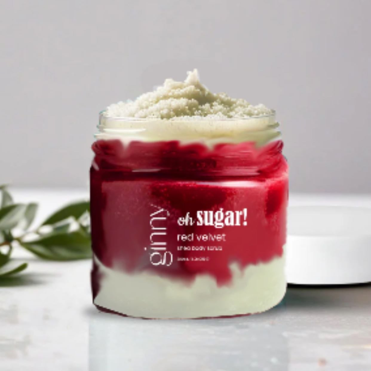 ginnybeauty red velvet body scrub - for pkr 1700