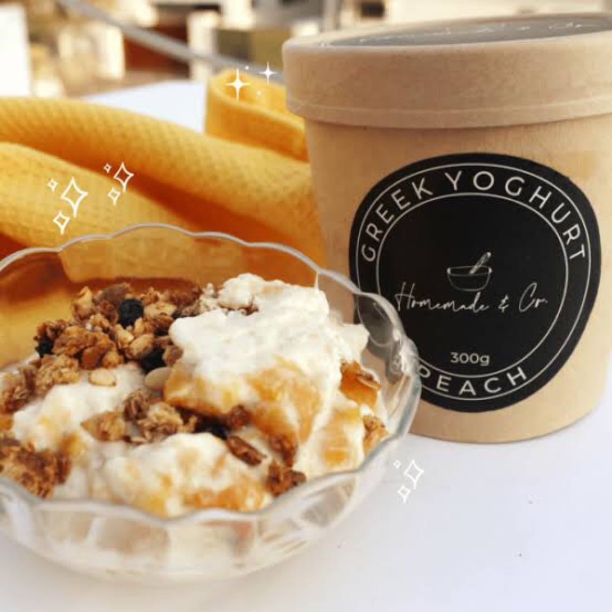 homemadeco greek yoghurts - for pkr 580 and more