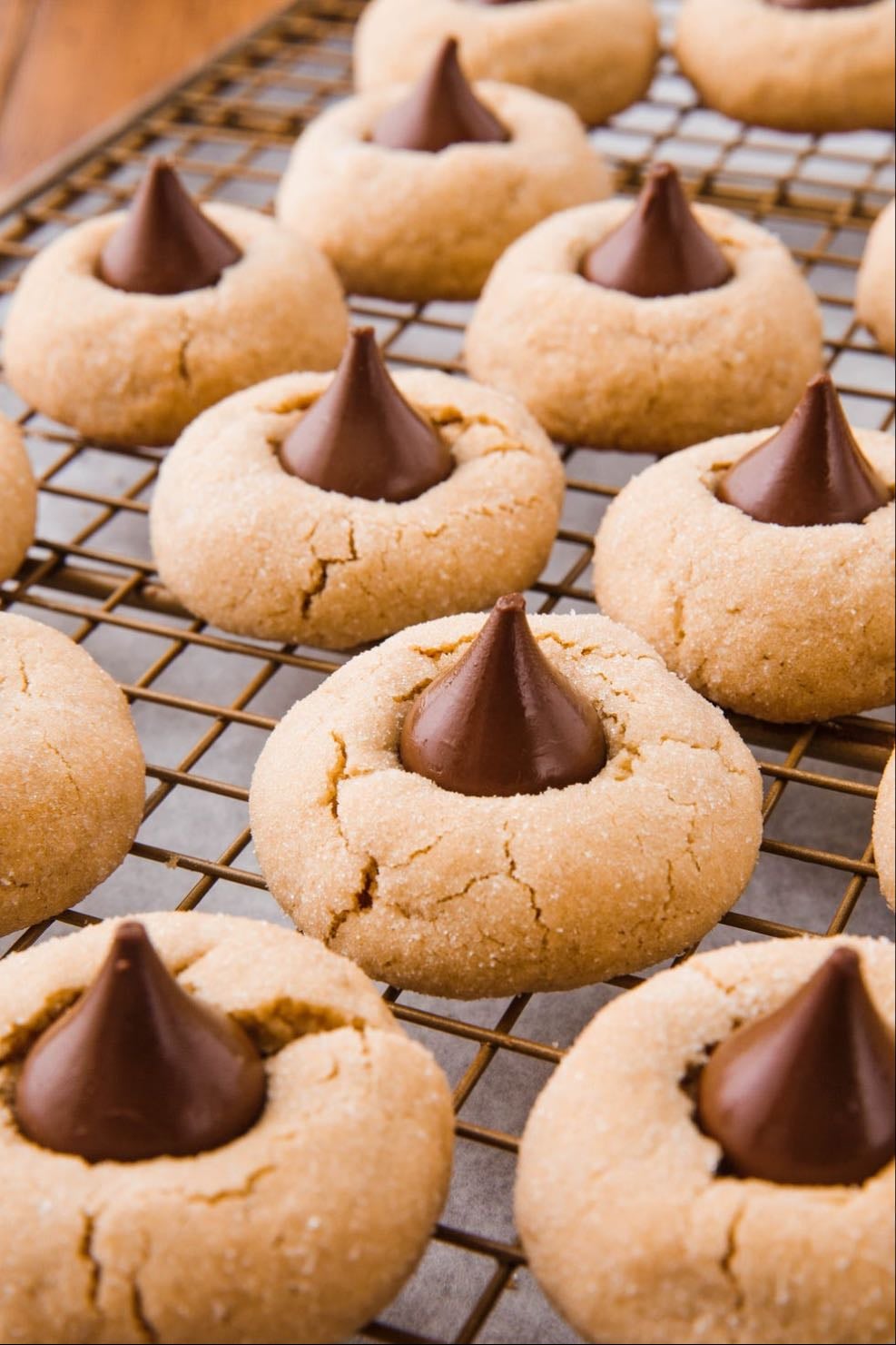 peanut butter blossom
cookies