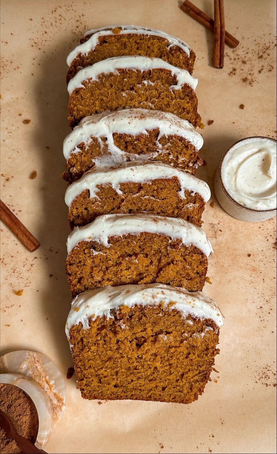 pumpkin bread loaf
