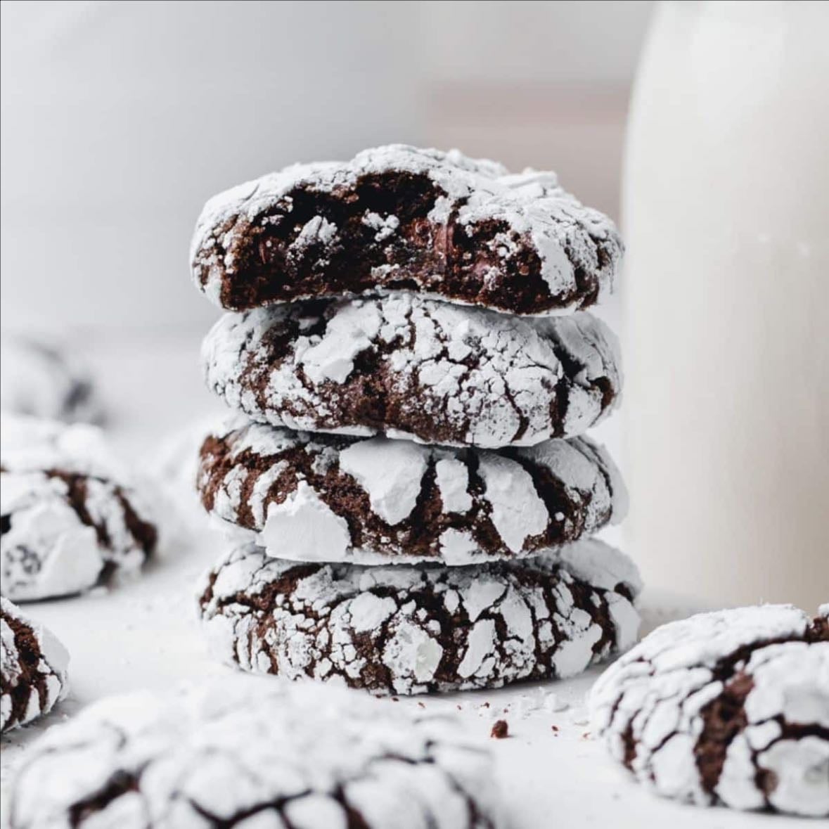 chocolate crinkle cookies