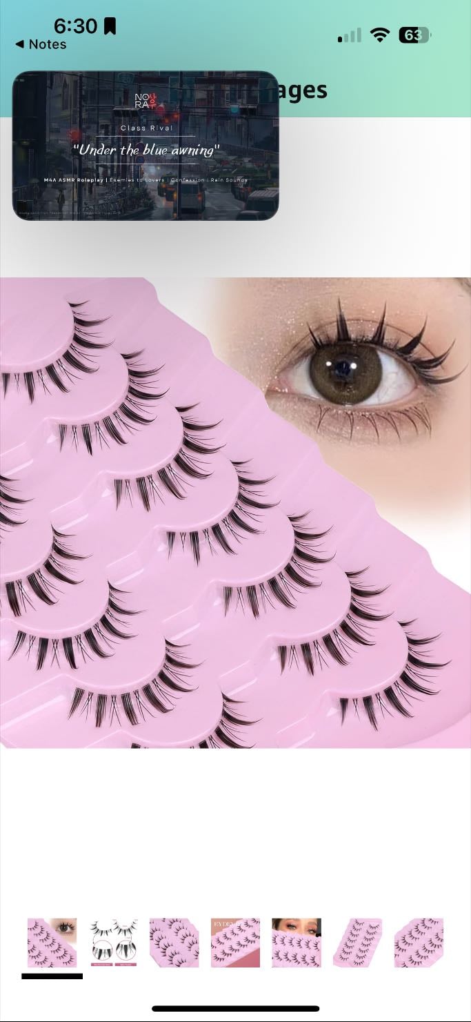 falsies - my fav falsies ever.. (in style “anime”)