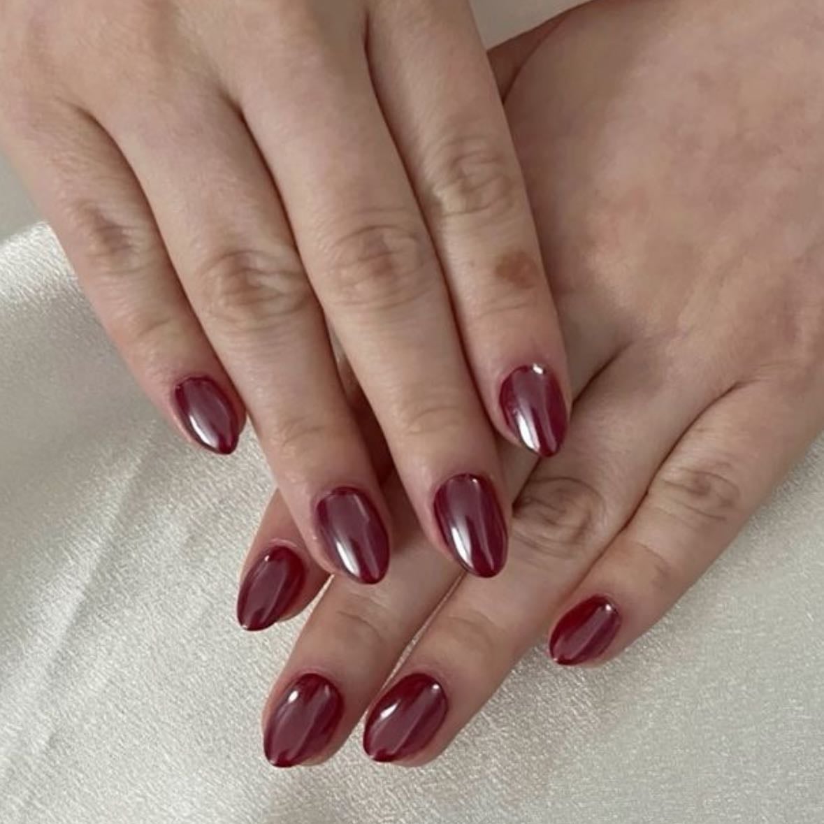 glazed pink.