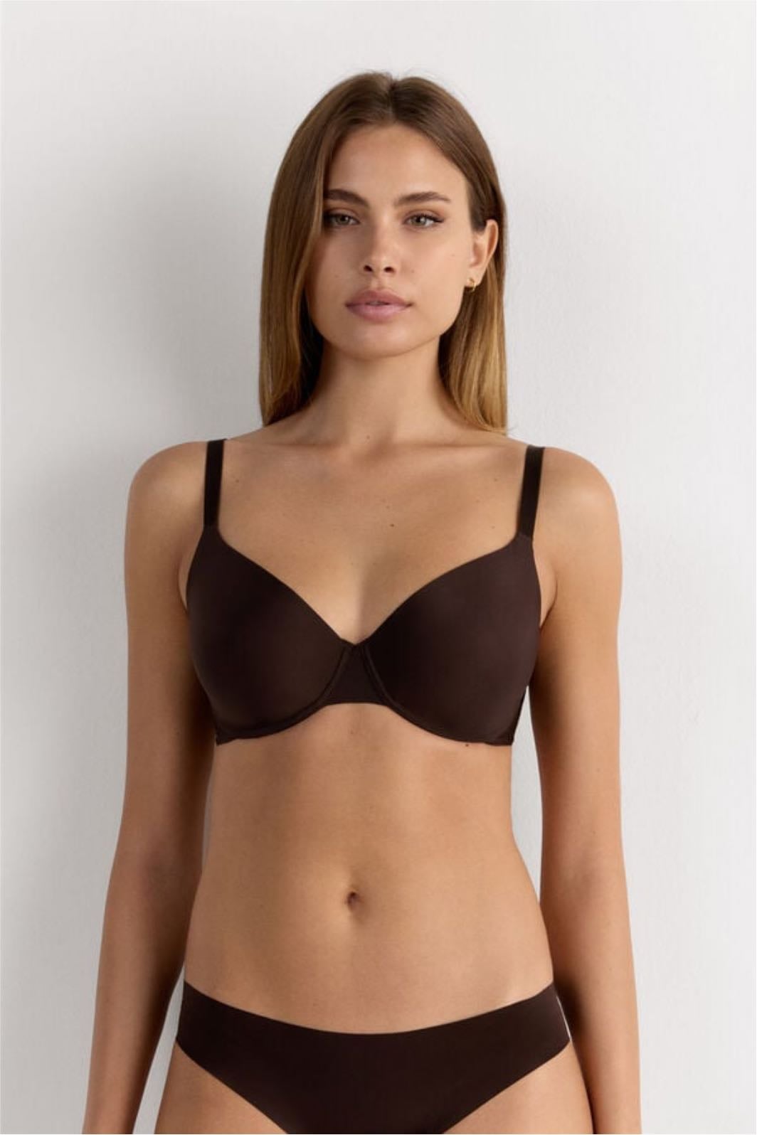 Soutien-gorge balconnet en microfibre ultralégère FRANCESCA