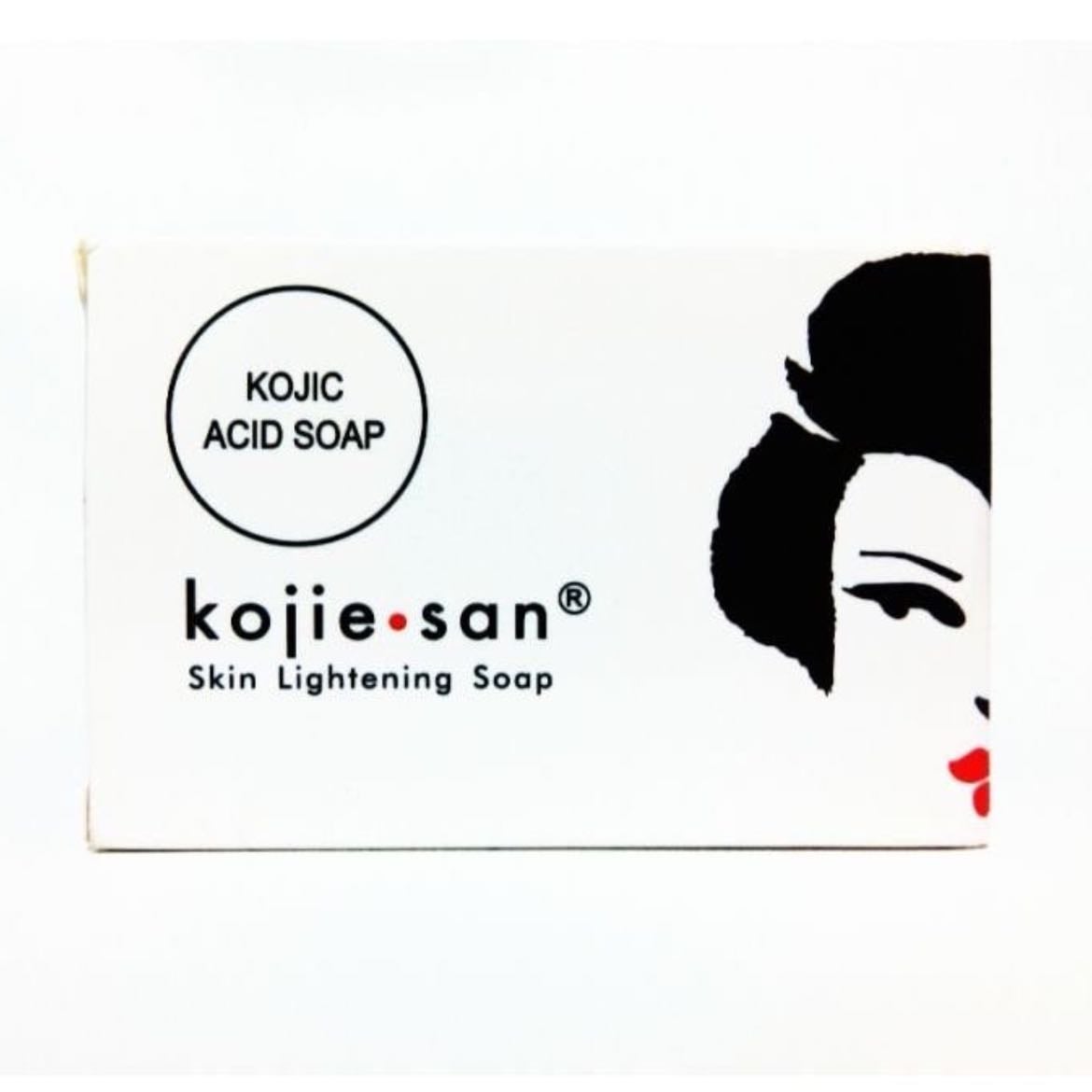 kojic acid soap KOJIE-SAN - helps with acne , or break outs + smooth skin