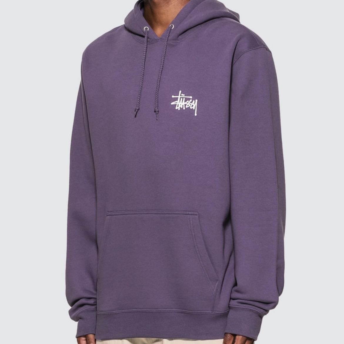 Stussy purple hoodie