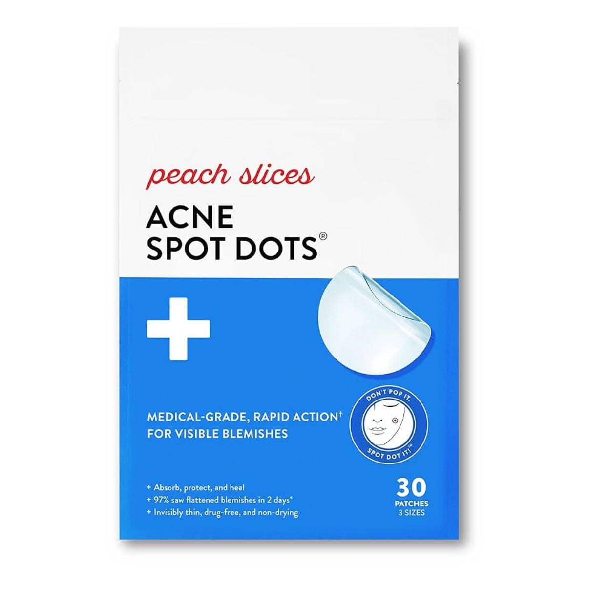 Peach Slices acne spot dots