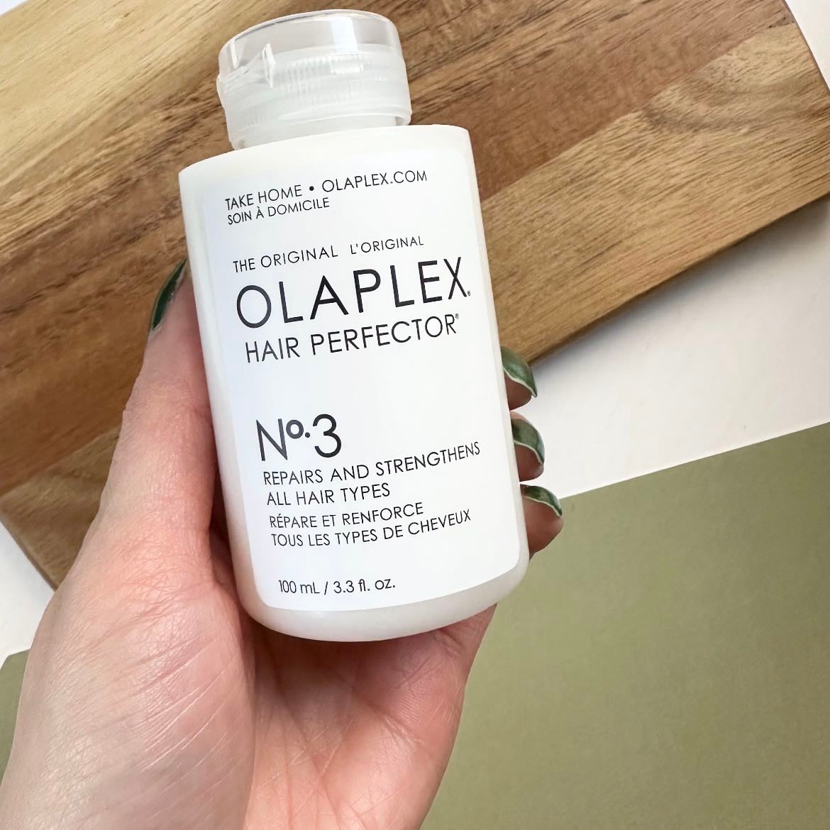 #3 Olaplex No 3 - El mejor oil para darle brillo y fuerza al cabello.