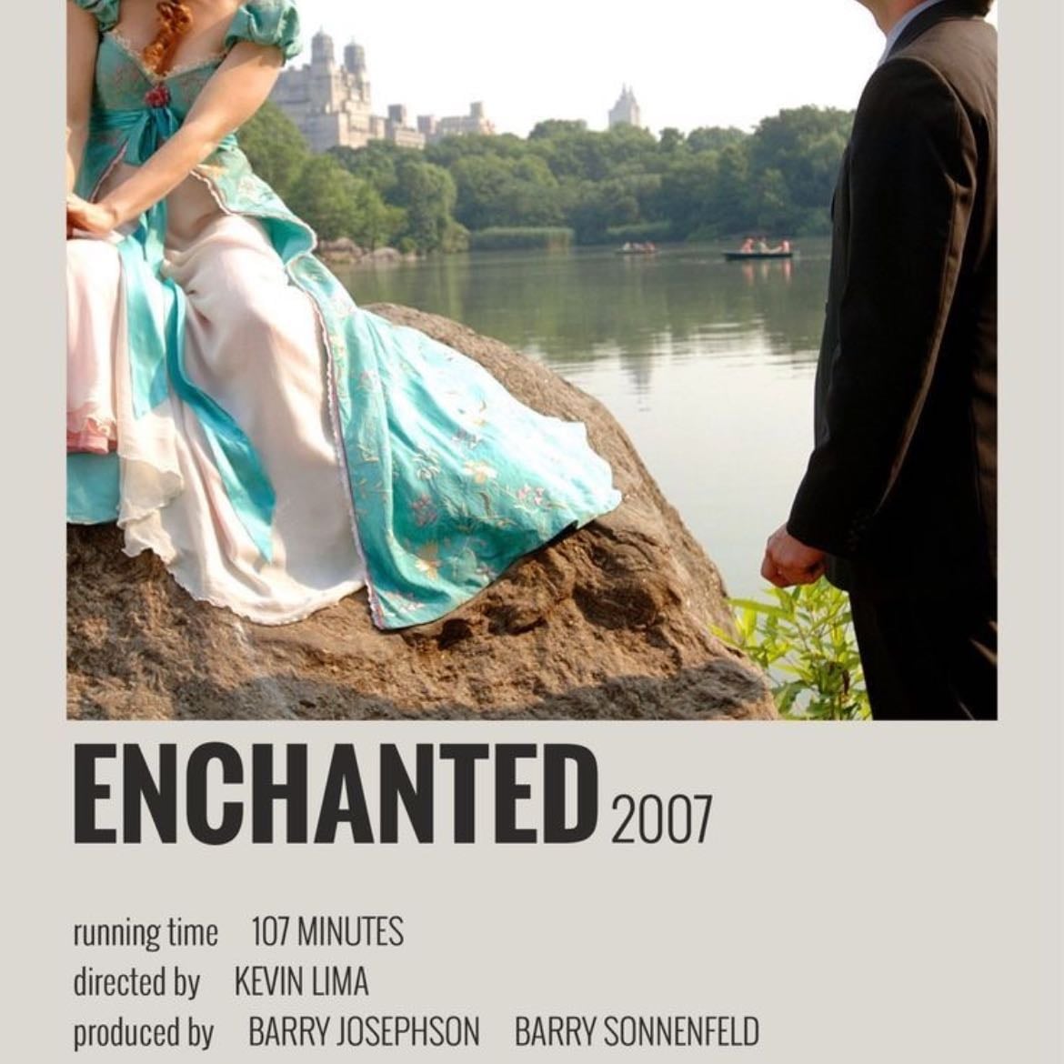 #25 Enchanted - “Encantada” es una película mágica por su mezcla de cuento de hadas, comedia y un giro moderno al amor verdadero.