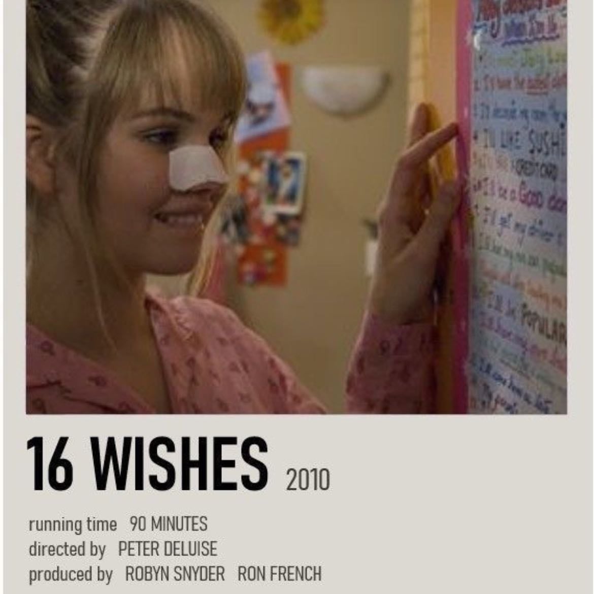 #31 16 Wishes - “16 Deseos” es una película mágica por su enfoque en los sueños, el autodescubrimiento y las lecciones que vienen con cada deseo cumplido.
