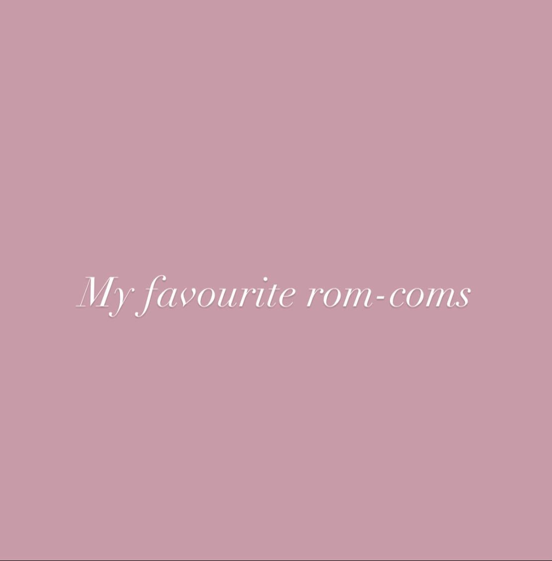 Romcom