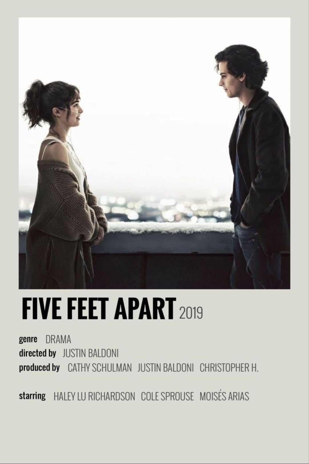 Five Feet Apart - Justin Baldoni · 2019