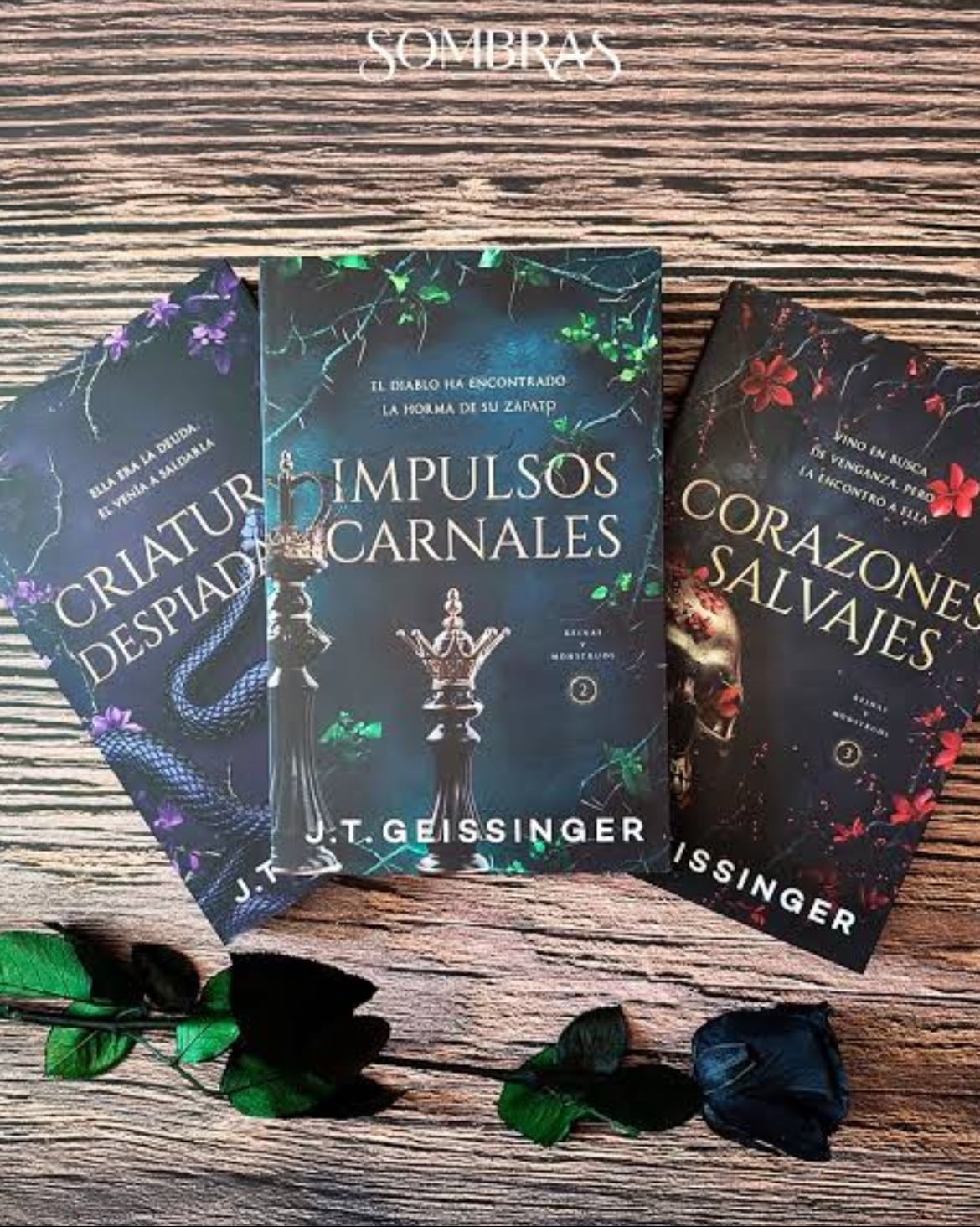 Criaturas despiadadas-Impulsos carnales-Corazones salvajes-Votos brutales - J.T. Geissinger