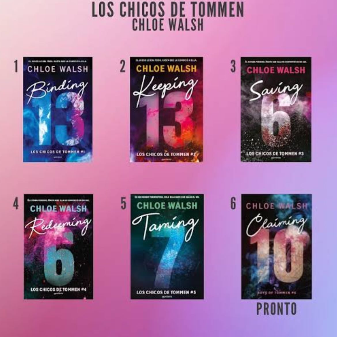 Los chicos de Tommen - Chloe Walsh