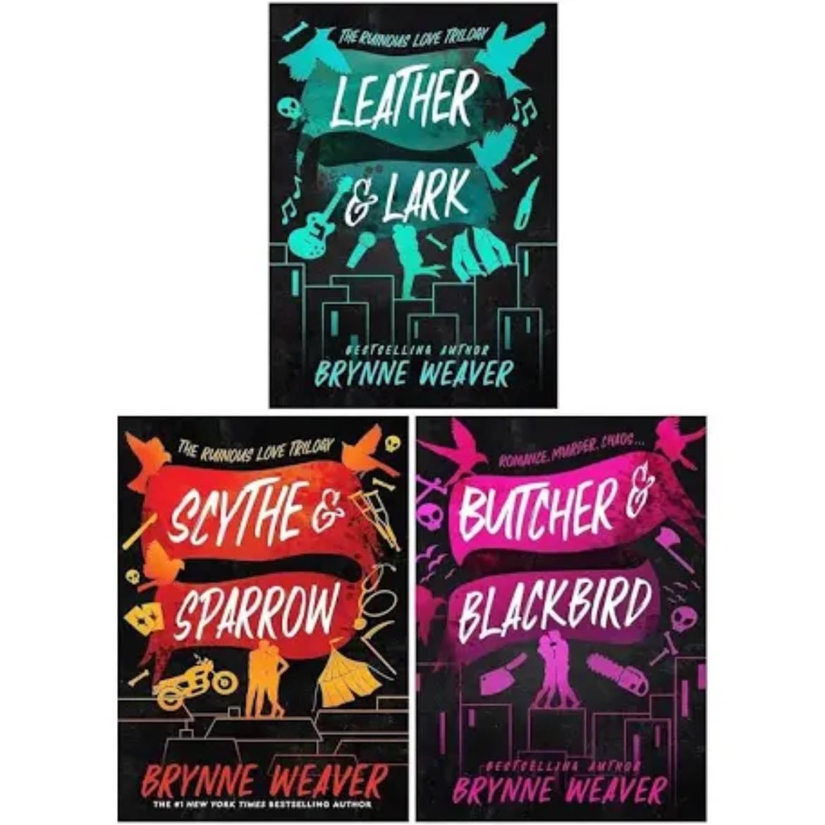 Butcher & blackbird, Leather & lark, Scythe & sparrow - Ruth Ann Nordin