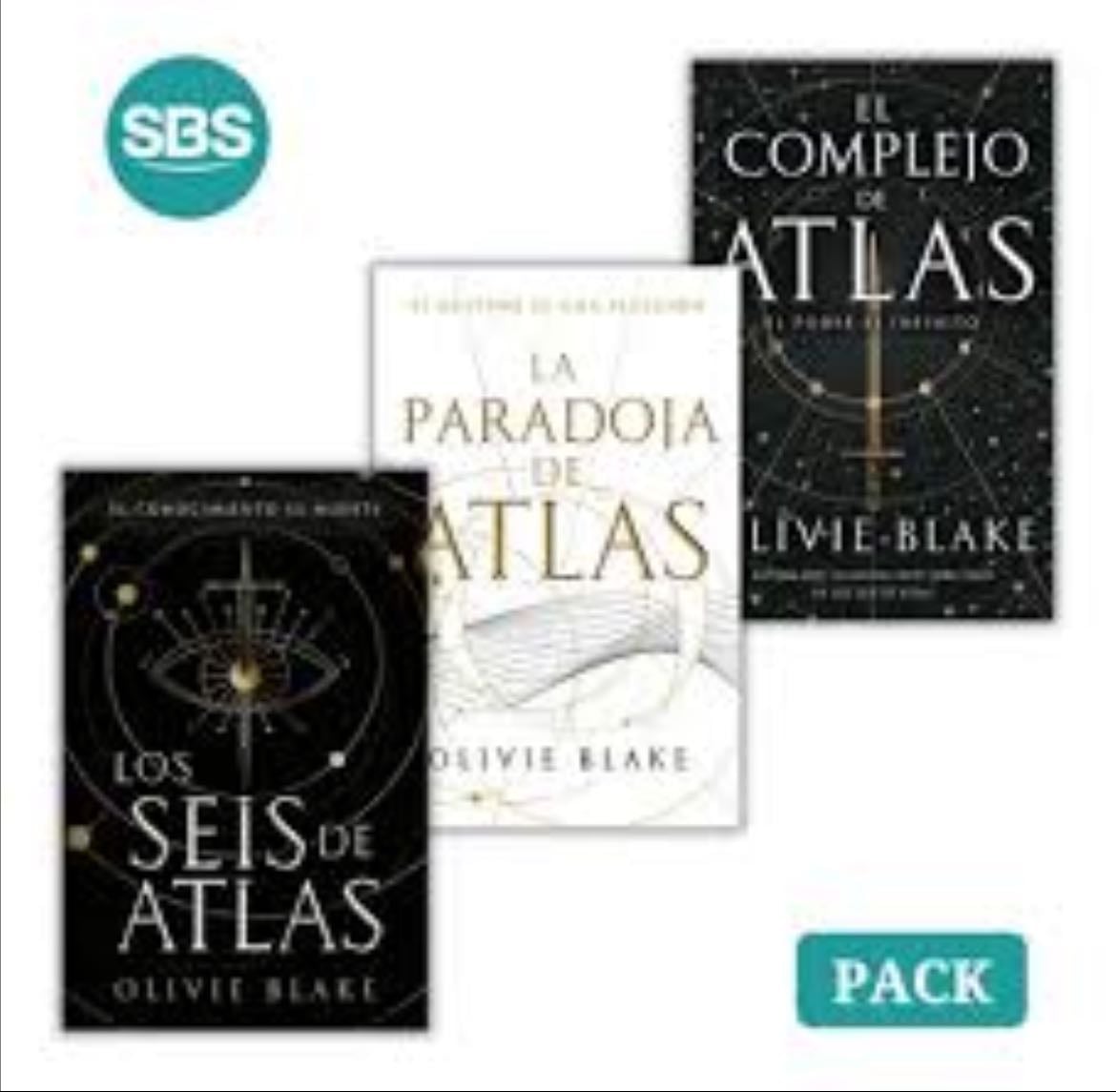 Los seis de Atlas-La paradoja de Atlas-El complejo de Atlas - Olivie Blake