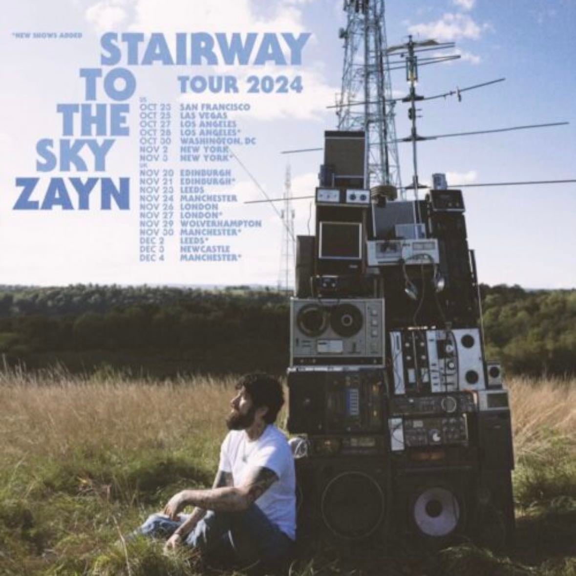 go to zayn Europe dates - if he announced it