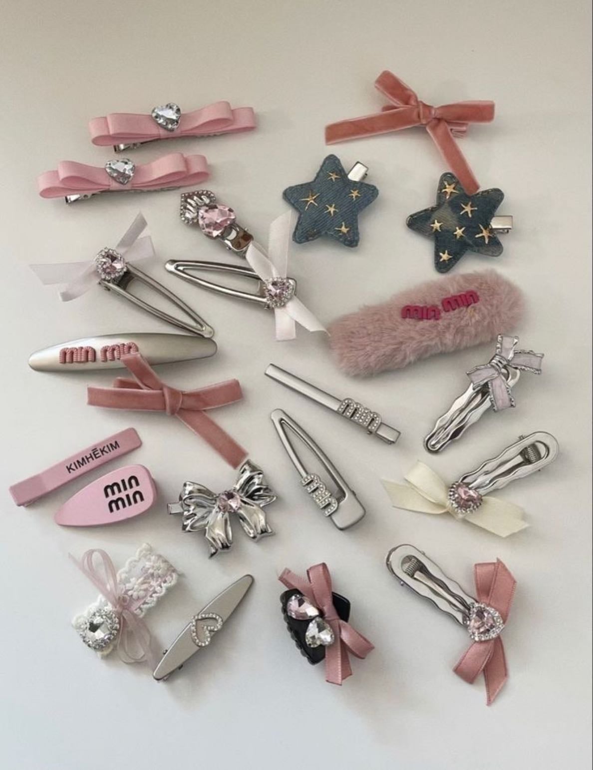 Hair clips collection
