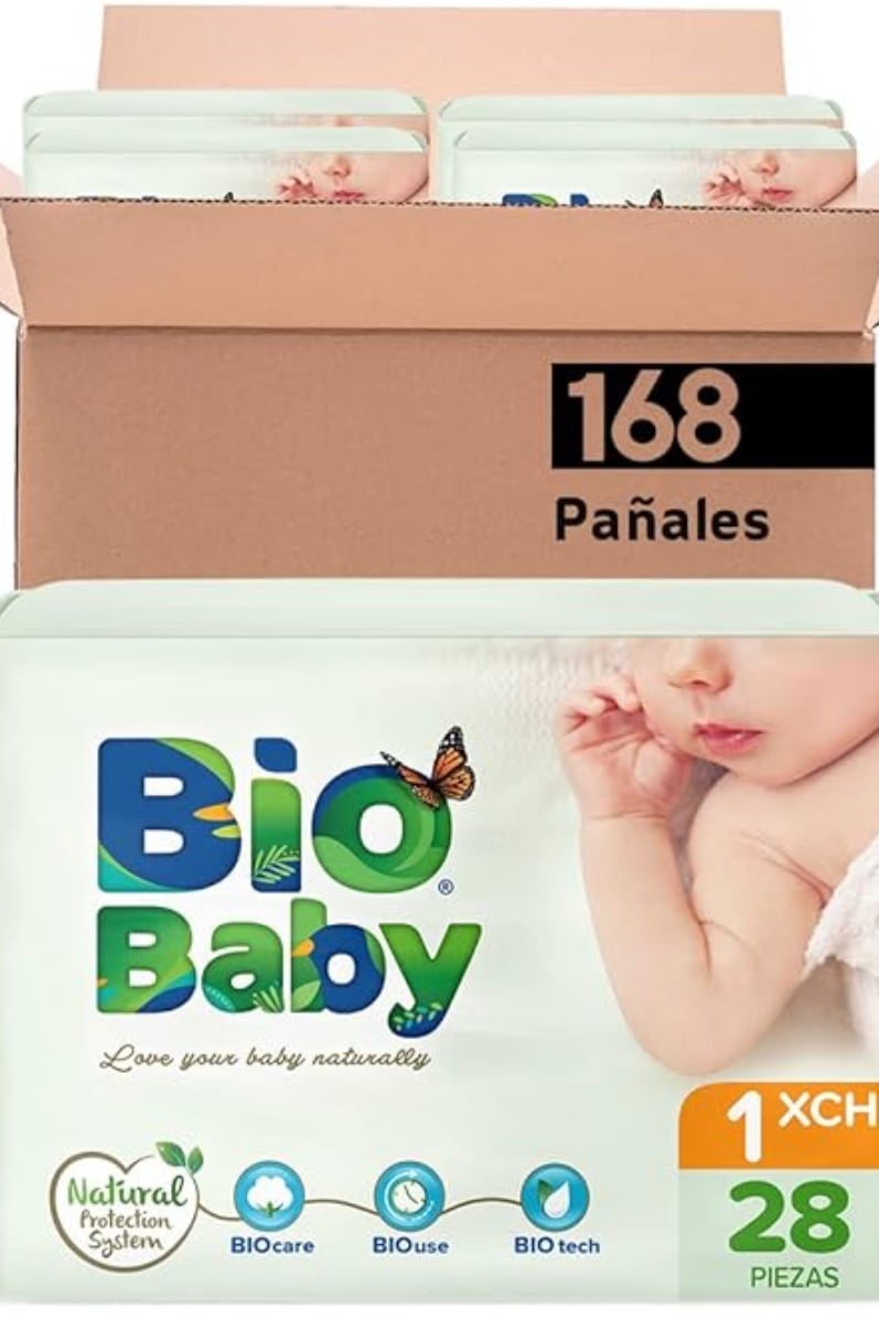 Bio Baby Pa帽al Talla 1 - Peque帽o 168 pa帽ales