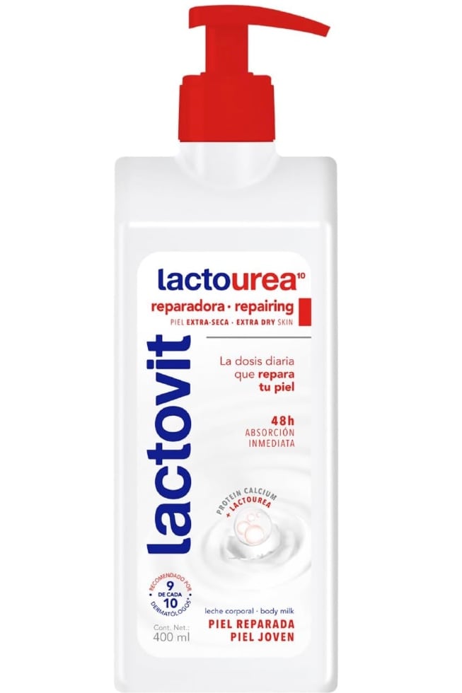 Lactovit - Crema Corporal Lactourea - Hidratante y Reparadora