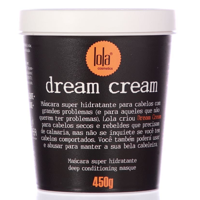 Dream Cream Lola Cosmetics - 1 ou 2x na semana, antes do condicionador (ou misturado nele)