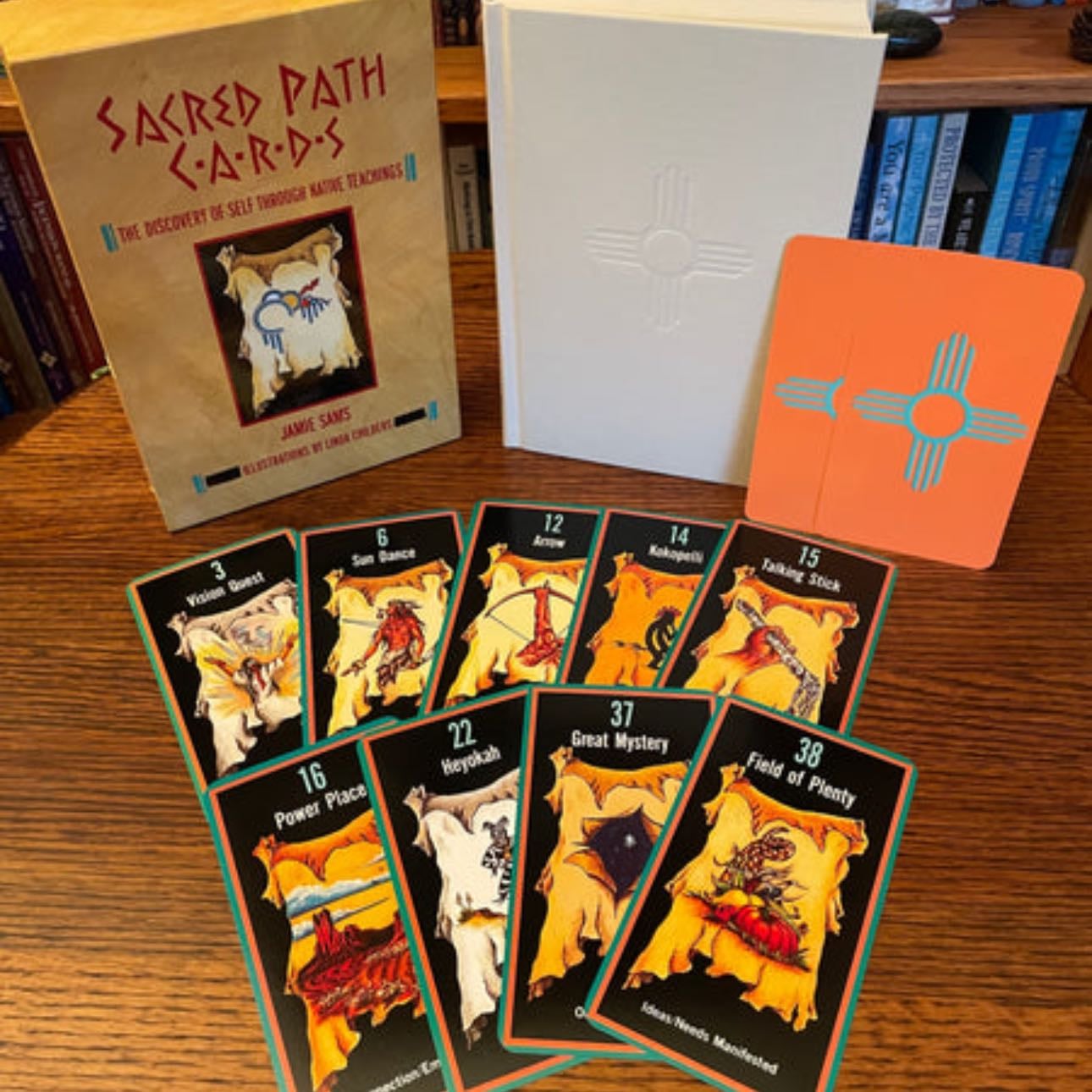 Oráculo do Caminho Sagrado | Sacred Path Oracle - nspirado na sabedoria indígena norte-americana, trazendo mensagens sobre jornada espiritual. | Inspired by Native American wisdom, offering messages about the spiritual journey.