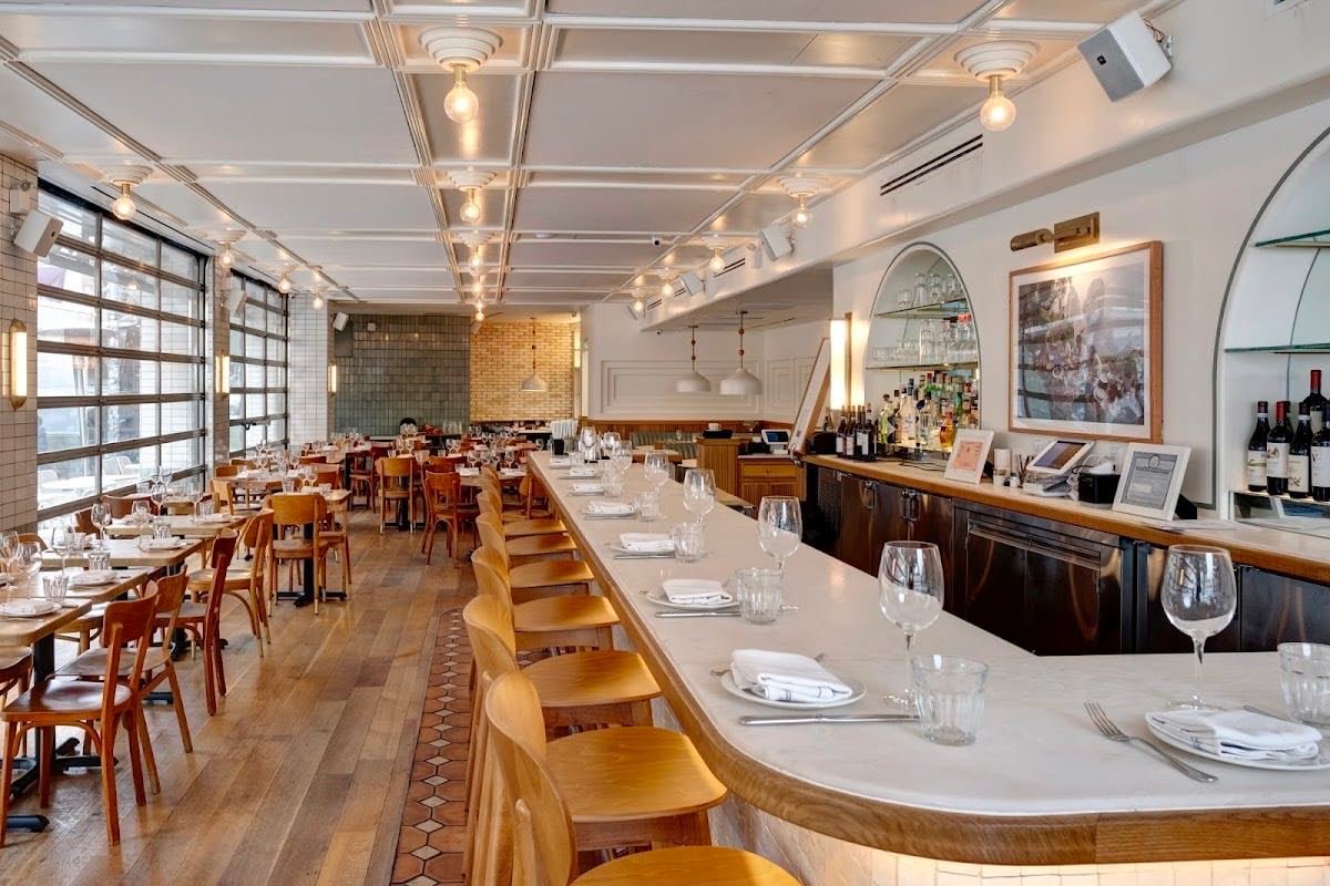 La Pecora Bianca SoHo - good to eat and see the street