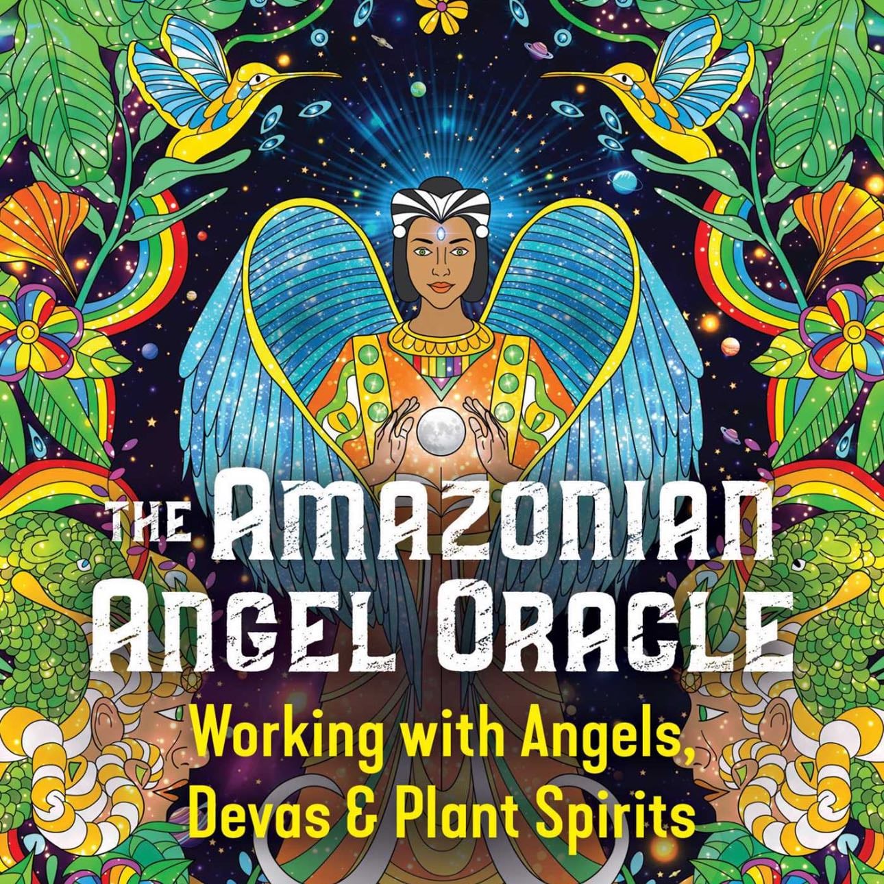 dos Anjos da Amazônia | Amazonian Angel Oracle - Oráculo inspirado na sabedoria ancestral da Amazônia, trazendo mensagens de cura e conexão com a natureza. | Oracle inspired by Amazonian ancestral wisdom, offering messages of healing and connection with nature.