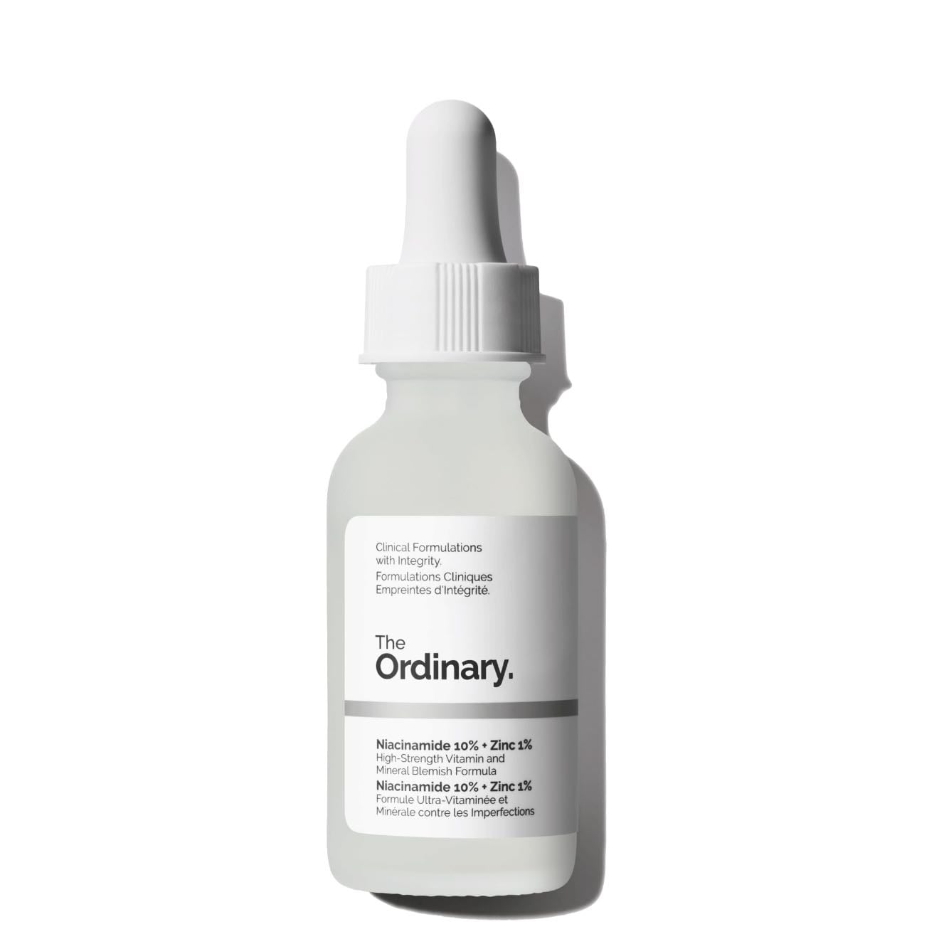 the Ordinary | Niacinamida 10% + Zinco - 1x pela manhã, após lavar