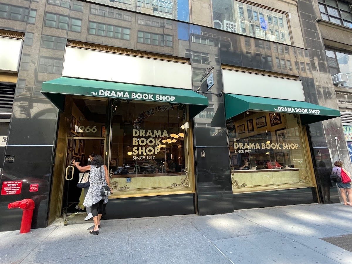 The Drama Book Shop - a real artists dream