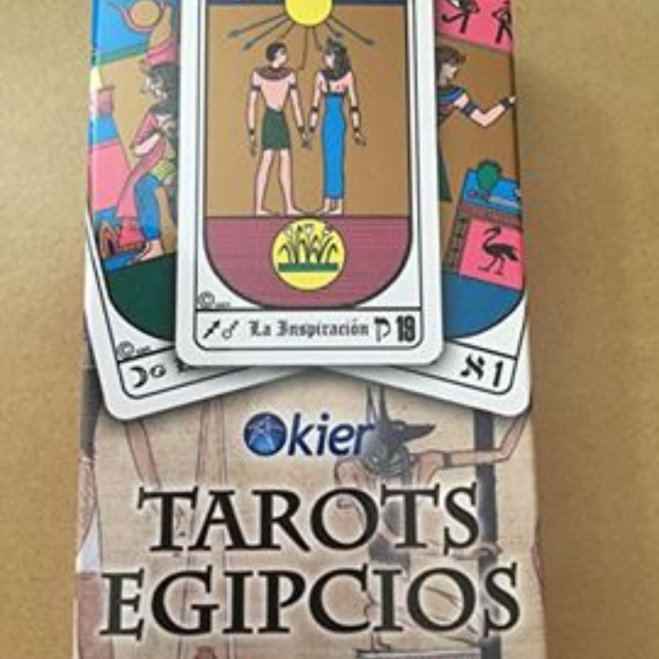 Egipcios Kier Tarot - Baseado na simbologia do Antigo Egito, com um forte enfoque esotérico | Based on the symbolism of Ancient Egypt, with a strong esoteric focus.