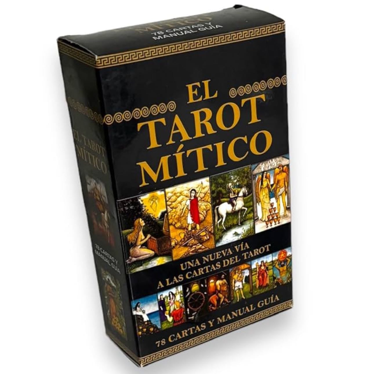 Tarot Mitológico - Cada carta está ligada a mitos da Grécia Antiga, como Zeus, Afrodite e Hades | Each card is linked to myths from Ancient Greece, such as Zeus, Aphrodite, and Hades.