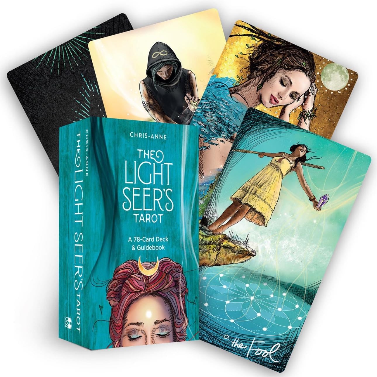 The Light Seer’s Tarot - Ilustrações vibrantes e modernas que capturam emoções contemporâneas | Vibrant and modern illustrations that capture contemporary emotions.
