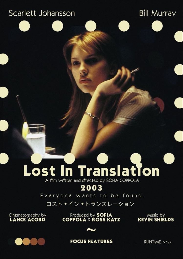 Lost in Translation - Sofia Coppola · 2003