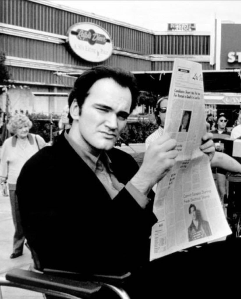 Quentin Tarantino - Ik I’m basic but who gives af
