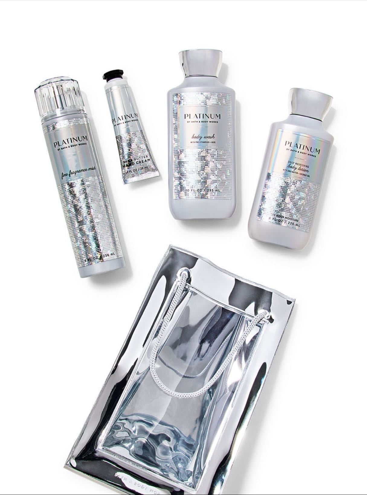 Platinum - sparkling bergamot, silver blooms and patchouli musk