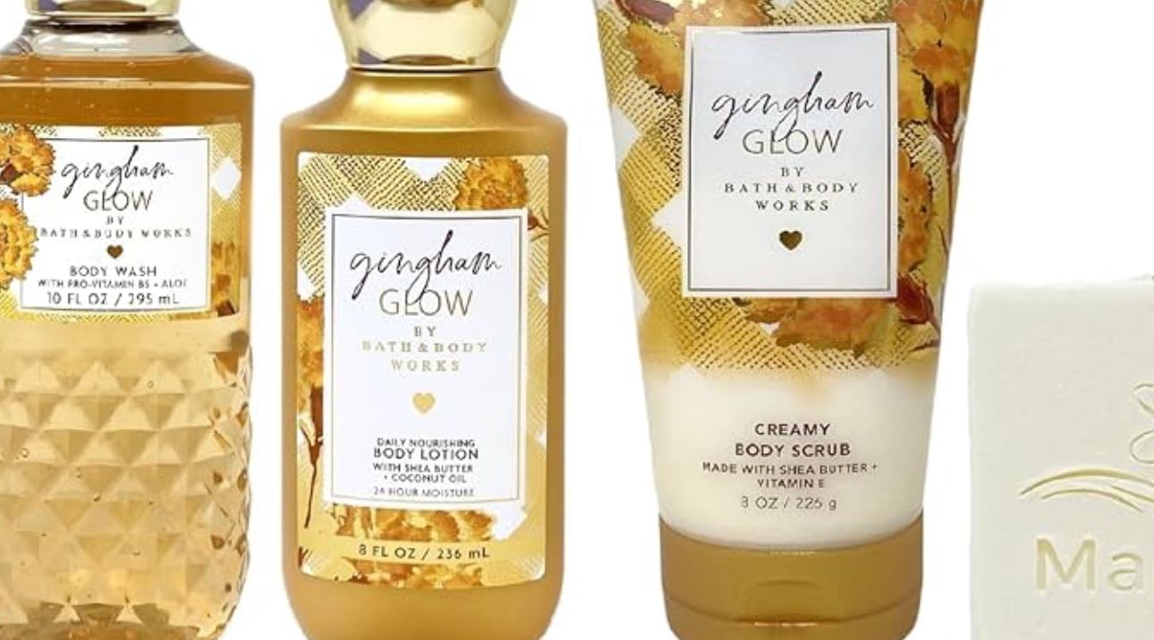 Gingham Glow - golden nectar, marigold petals and sun-soaked sandalwood