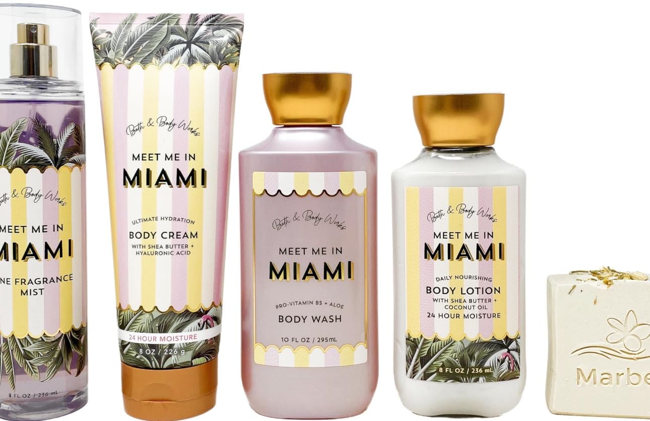 Meet me in Miami - breezy palm trees, cabana coladas and suntanned days (though not listed a banana note is heavily there)