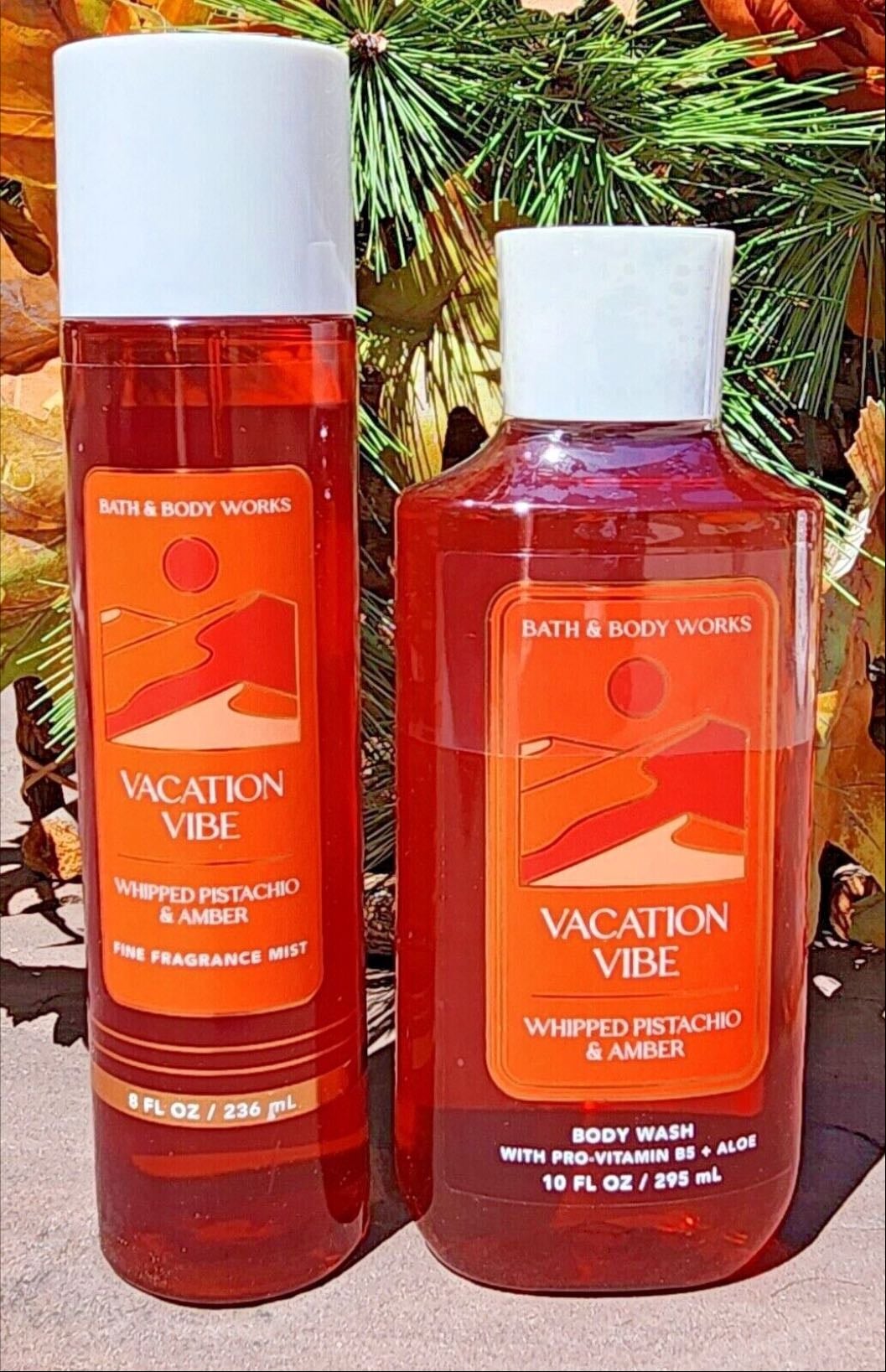 Vacation Vibe - whipped pistachio, sundrenched jasmine and praline amber (dupe for Sol de Janeiro's Cheirosa '62)