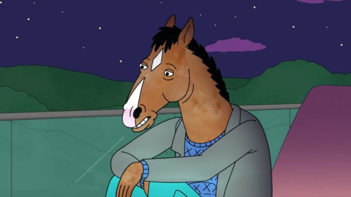 Bojack horseman - Kelsey, in this terrifying world all we have are the connections that we make .