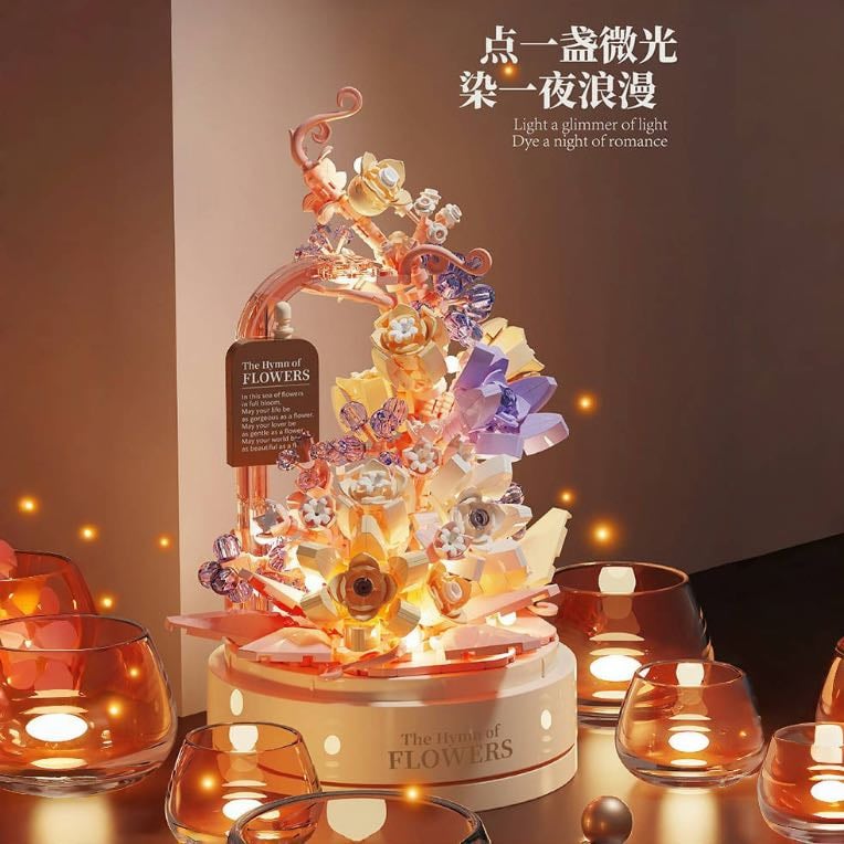 Flowers music box